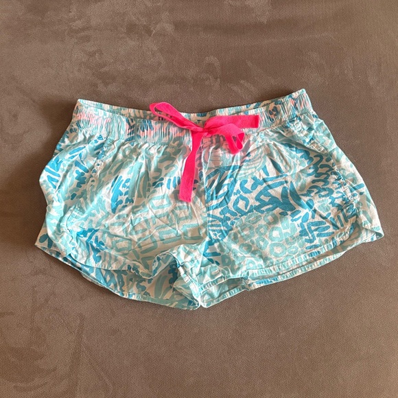 Lilly Pulitzer Blue and White Pajama Short Size XS Women - Main Image